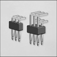 146PF-N / 147PF-N series Pin-Header-Press-Fit-Single & Double Row - Right Angle -2.54mm Pitch B-Type