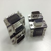 386 series D-Sub  Dual  Port  Connector