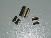 608-2 series Pin-Header-Strips-Single/Double row-1.27mm Right angle