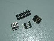 615-1 series Pin-Header-Strips-Single/Double row-2.00mm Right angle - Dual body type